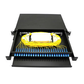 جعبه توزیع فیبر نوری 19 اینچ جعبه توزیع فیبر نوری Pack Panel Rack Mount