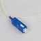 اتصالات Sc / Upc فیبر نوری PLC شکاف 1x8 لوله های کوچک فولادی نوع 0.9 میلی متر
